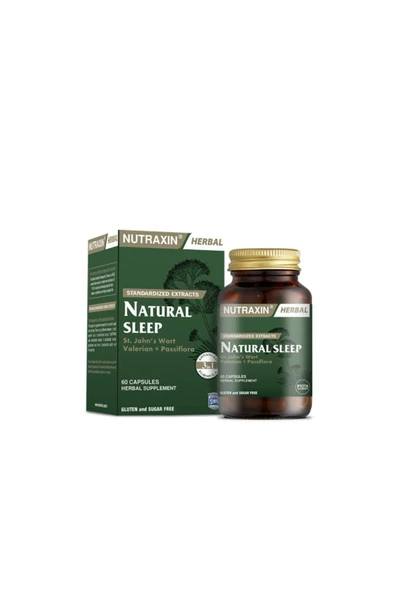 Nutraxin Naturel Sleep 60 Kapsül ürün görseli 1