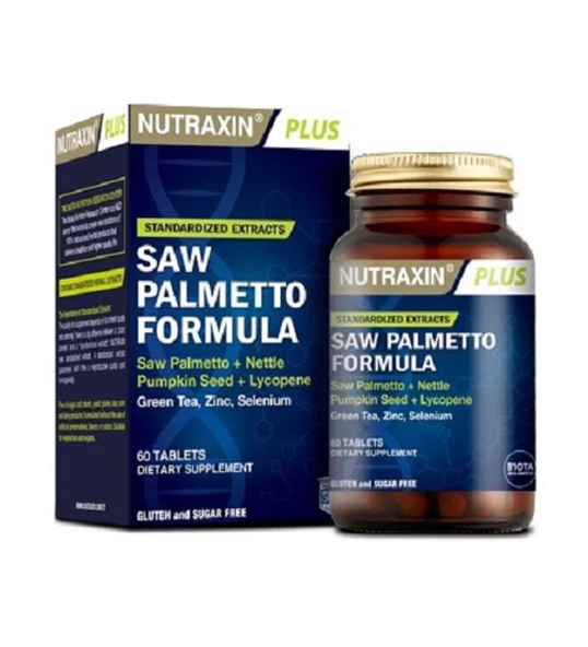 Nutraxin Saw Palmetto Formula 60 Tablet ürün görseli 1