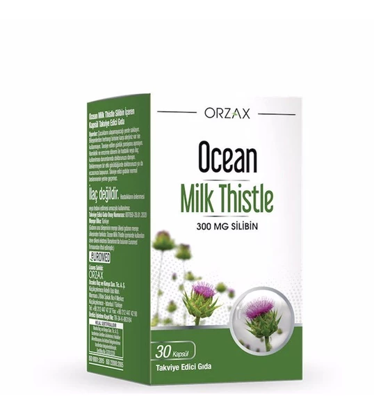 Ocean Milk Thistle 30 Tablet ürün görseli 1