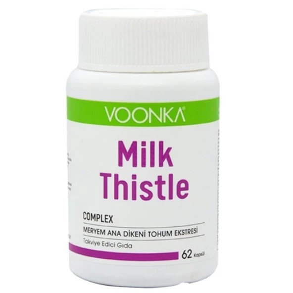Voonka Milk Thistle 62 Kapsül ürün görseli 1