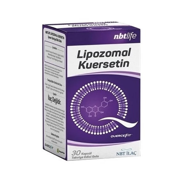 NBT Life Lipozomal Kuersetin 30 Kapsül ürün görseli 1
