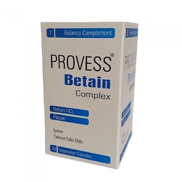 Provess Betain 60 Kapsül ürün görseli 1