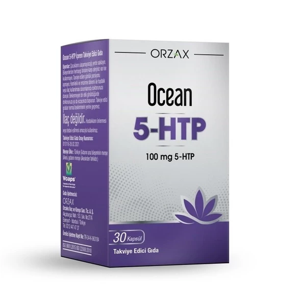 Ocean 5-HTP 100 mg 30 Kapsül ürün görseli 1