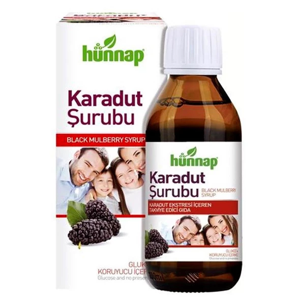 Hünnap Karadut Şurubu 50 ml ürün görseli 1