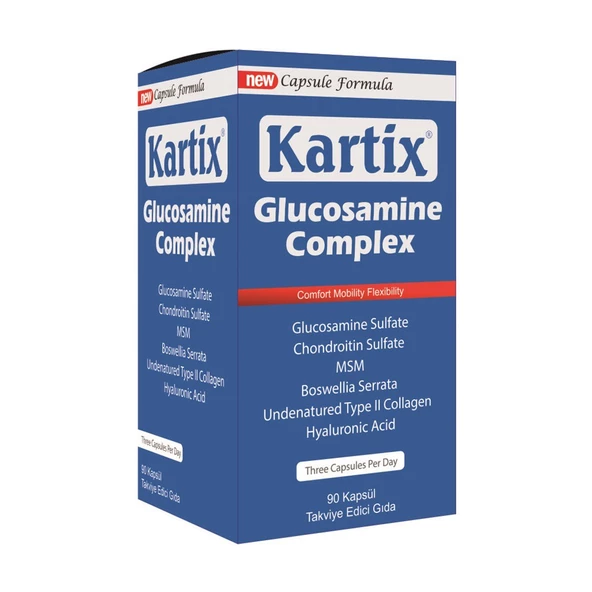 Kartix Glucosamine Complex 90 Kapsül ürün görseli 1