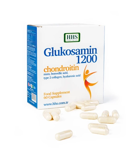 HHS Glucosamine Chondroitin MSM 1200 mg 60 Kapsül ürün görseli 1