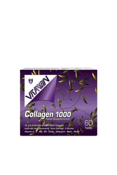 Vitawin Collagen 1000 60 Tablet ürün görseli 1