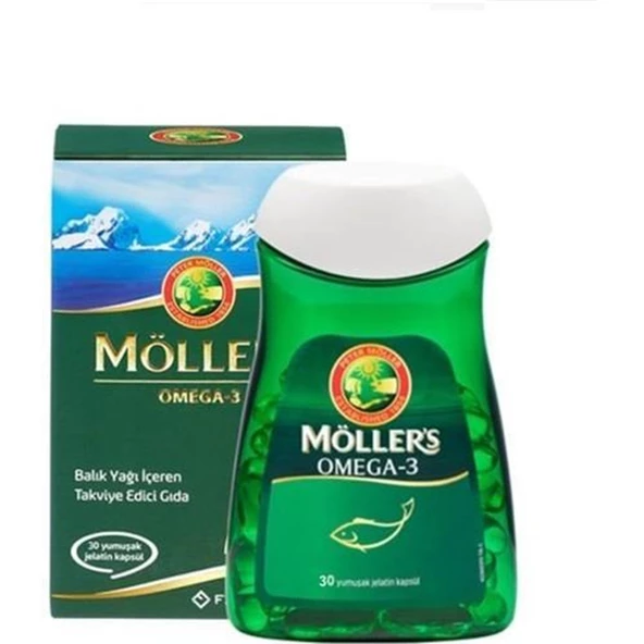 Möller's Omega-3 30 Kapsül ürün görseli 1