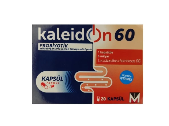 Kaleidon 60 mg 20 Kapsül ürün görseli 1