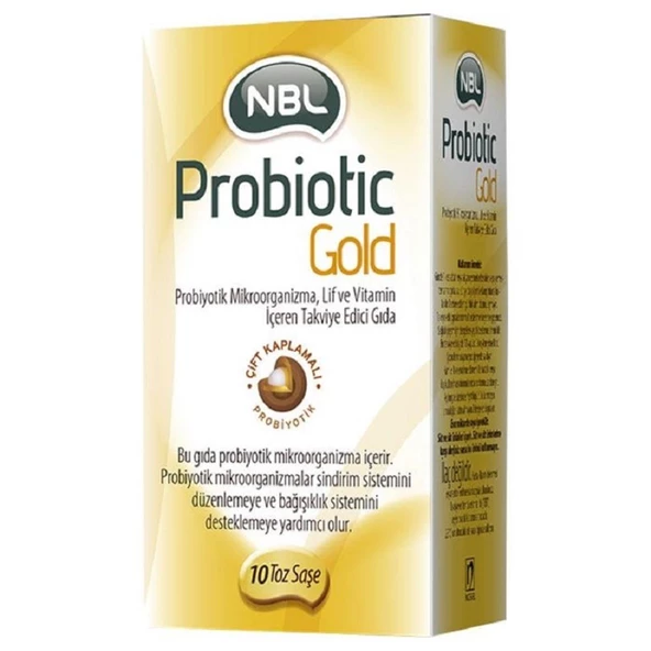 NBL Probiotic Gold 10 Saşe ürün görseli 1