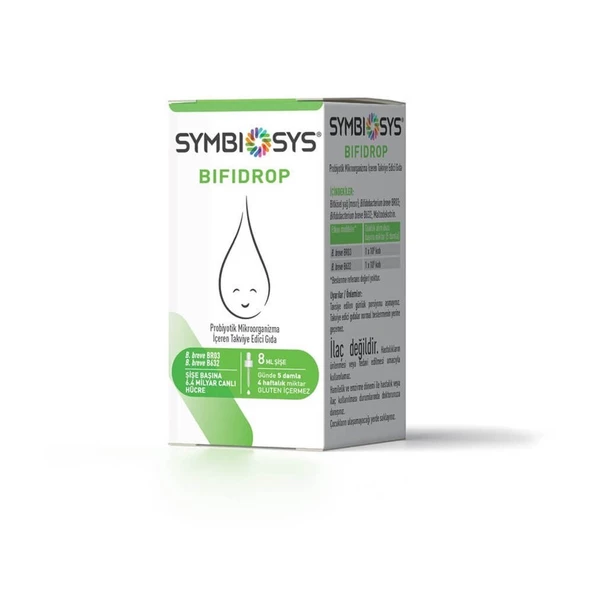 Symbiosys Bifidrop Probiyotik Damla 8 ml ürün görseli 1