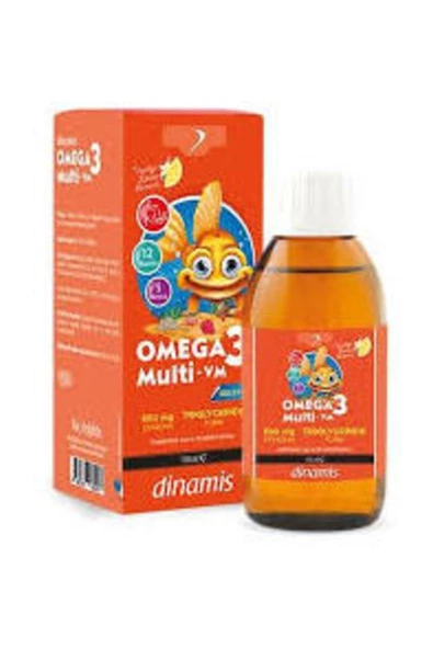 Dinamis Omega 3 Mutivitamin & Multimineral 150 ml ürün görseli 1