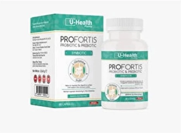 U-Health Pharma Profortis Probiotic 30 Kapsül ürün görseli 1