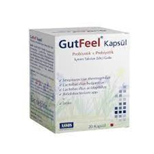 Gutfeel Prebiyotik Probiyotik 20 Kapsül ürün görseli 1