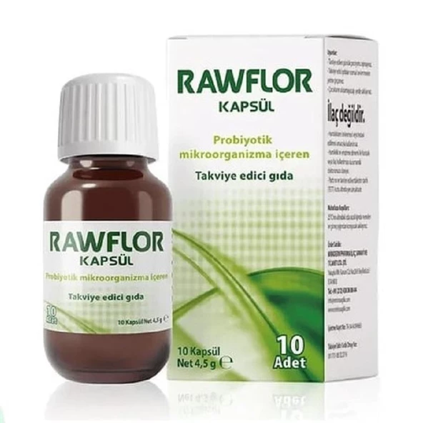 Rawflor 10 Kapsül ürün görseli 1