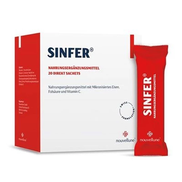 Sinfer 4O mg 20 Saşe ürün görseli 1