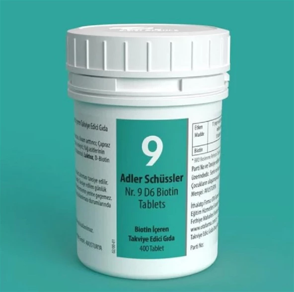 Adler Schüssler No: 9 Tablets ürün görseli 1