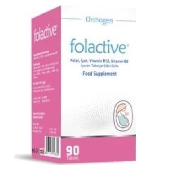 Folactive 90 Tablet ürün görseli 1