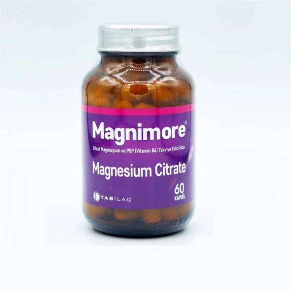 Magnimore Magnezyum Sitrat 60 Kapsül ürün görseli 1