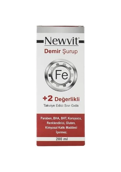 Newvit Demir Şurup 200 ml ürün görseli 1
