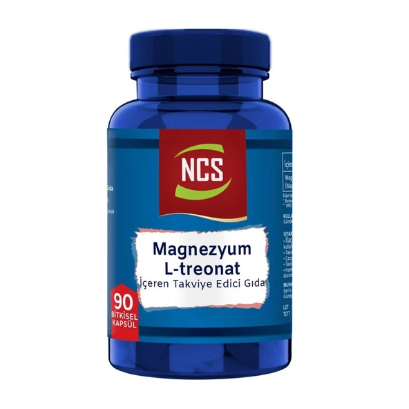 NCS L-Treonat Magnezyum 90 Kapsül ürün görseli 1