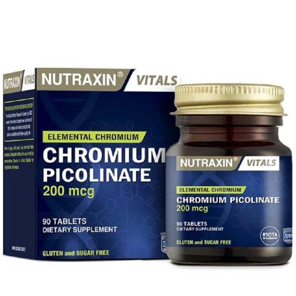 Nutraxin Chromium Picolinate 90 Kapsül ürün görseli 1