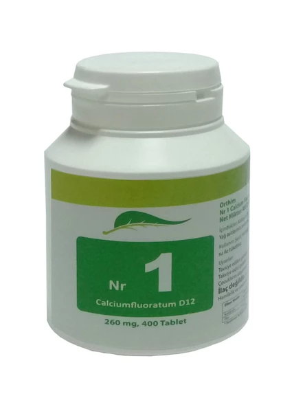 Sasfarma Schüssler Tuzları No: 1 - Calcium Fluoratum ürün görseli 1
