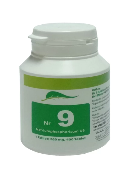 Schüssler Tuzları No: 9 Natriumphosphoricum D6 ürün görseli 1