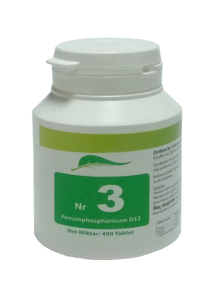 Schüssler Tuzları No: 3 - Ferrum Phosphoricum ürün görseli 1