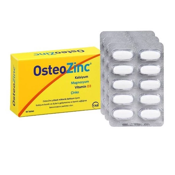 Osteozinc 30 Tablet ürün görseli 1