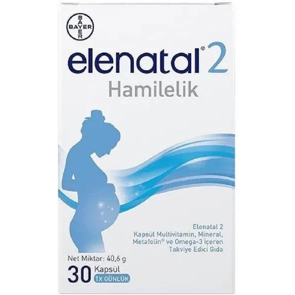 Elenatal 2 30 Kapsül ürün görseli 1