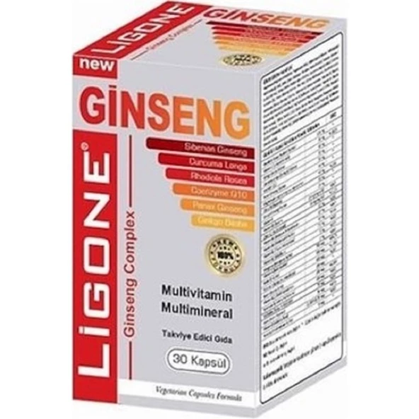 Ligone Ginseng Multivitamin Multimineral 30 Kapsül ürün görseli 1