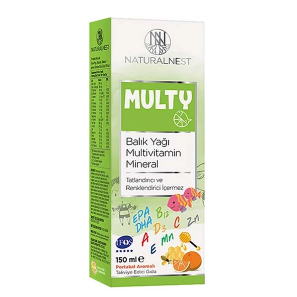 Naturalnest Multy Şurup 150 ml ürün görseli 1