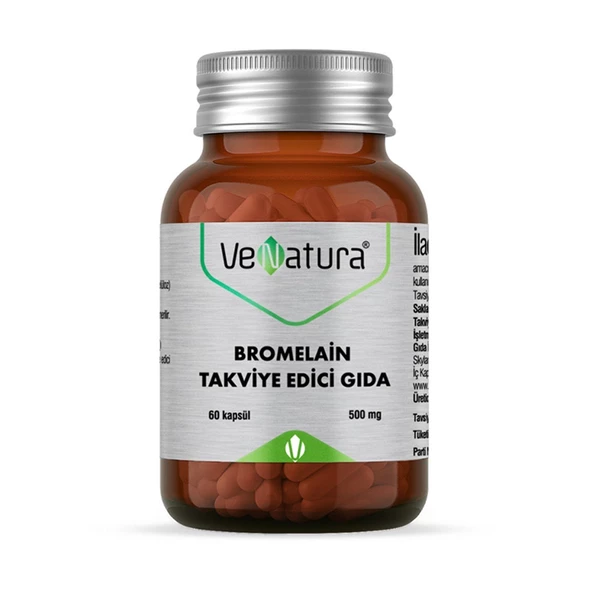 Venatura Bromelain 60 Kapsül ürün görseli 1