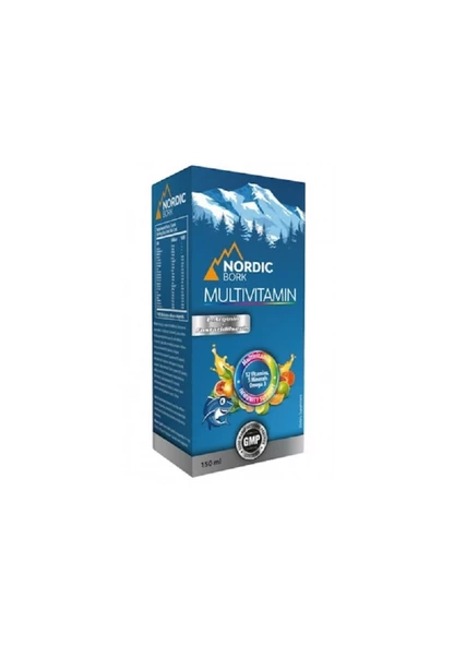 Nordic Bork Multivitamin Şurup 150 ml ürün görseli 1