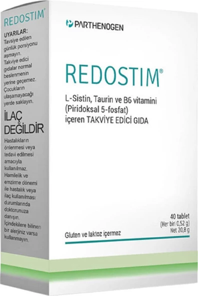 Redostim 40 Tablet ürün görseli 1