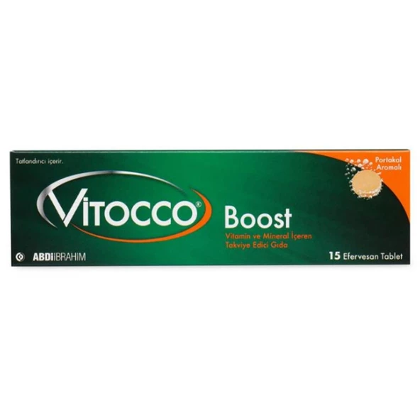 Vitocco Boost 15 Efervesan Tablet ürün görseli 1