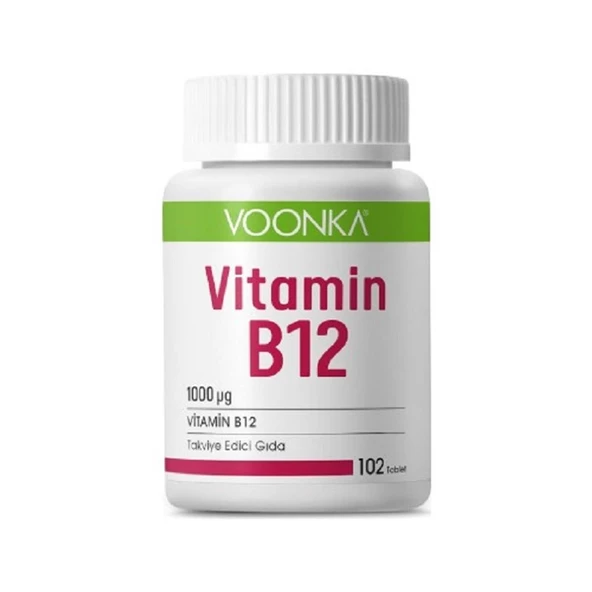 Voonka Vitamin B12 102 Tablet ürün görseli 1