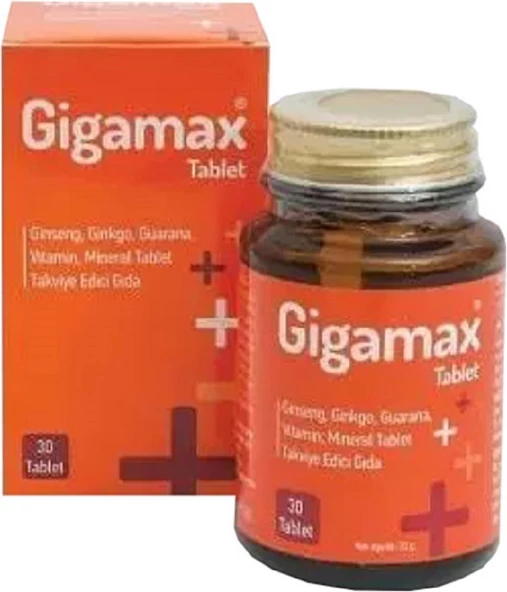 Gigamax 30 Tablet ürün görseli 1