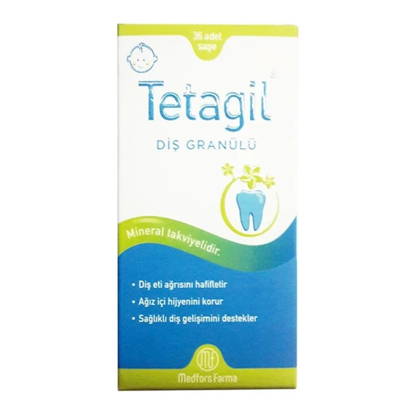 Tetagil Diş Granülü 36 Saşe ürün görseli 1