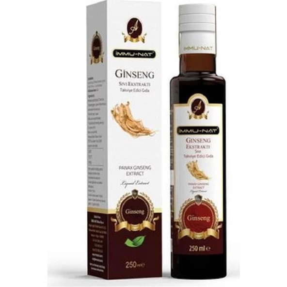 Immunat Ginseng Sıvı Ekstraktı 250 ml ürün görseli 1