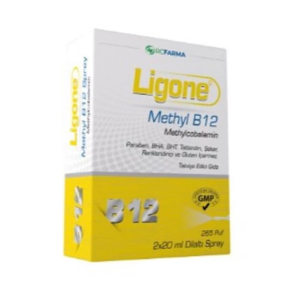 Ligone Methyl B12 Dilaltı Sprey 40 ml ürün görseli 1