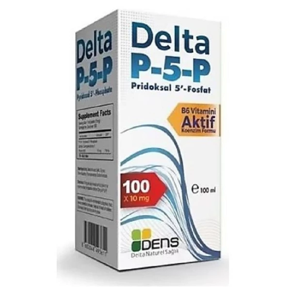 Delta P5P Pridoksal 5 Fosfat 100 ml ürün görseli 1