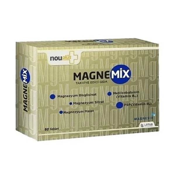 Nouplus Magnemix 60 Tablet ürün görseli 1