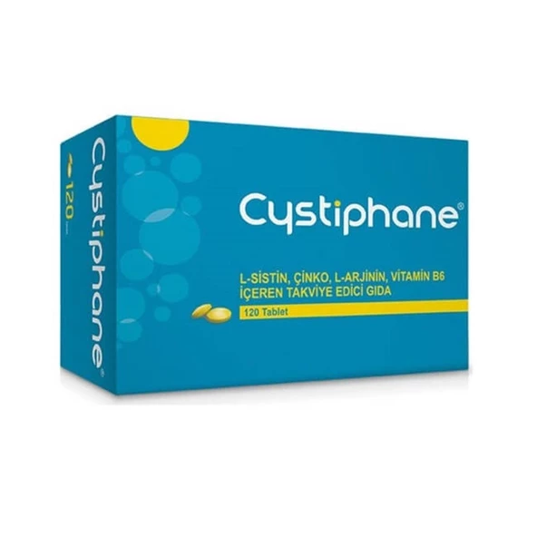 Cystiphane 120 Tablet ürün görseli 1