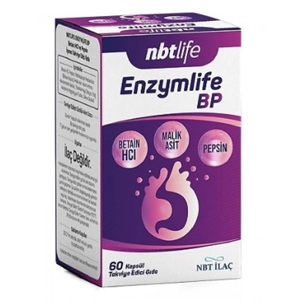 NBT Life Enzymlife 60 Kapsül ürün görseli 1