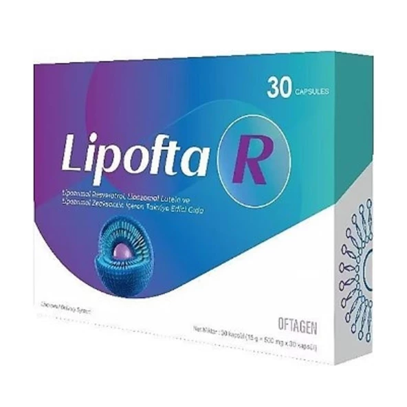 Lipofta R Kapsül 30'lu ürün görseli 1