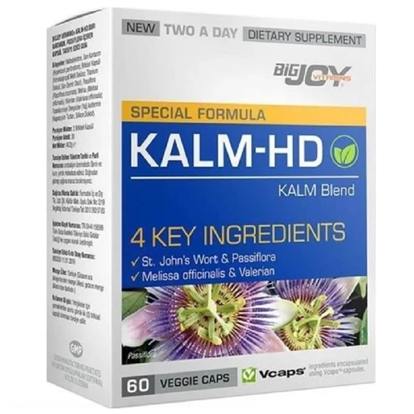 Suda Vitamin Kalm HD 60 Kapsül ürün görseli 1