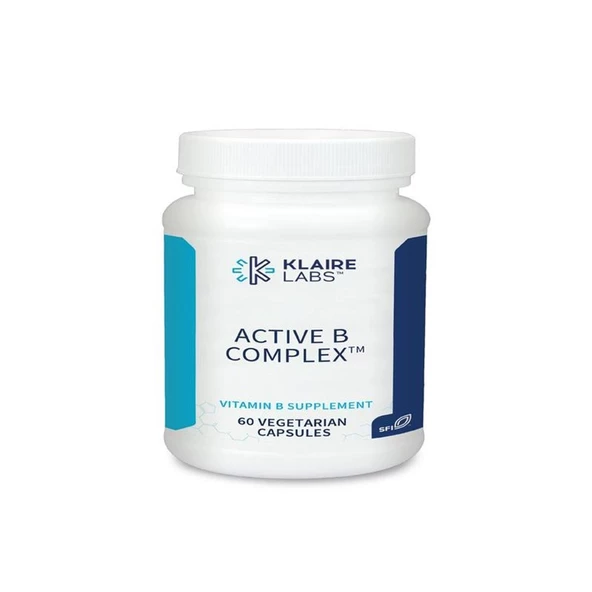 Klaire Labs Active B Complex 60 Kapsül ürün görseli 1