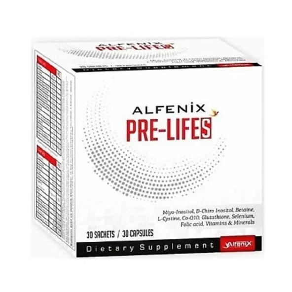 Alfenix Pre-Lifes Mitochondrial Supplement 30 Saşe + 30 Kapsül ürün görseli 1